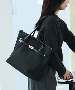 LOWELL Things / ロウェルシングス ビジネスバッグ | 【kariさんコラボ】多機能BELTEDナイロントート/A4/通勤/16インチP