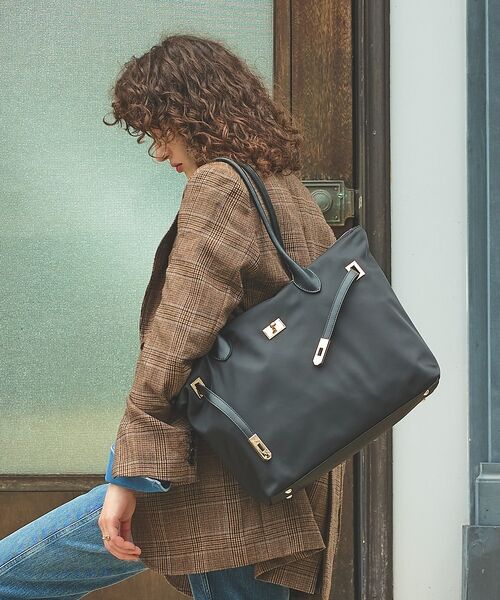 LOWELL Things / ロウェルシングス ビジネスバッグ | 【追加分/再入荷/kariさんコラボ】多機能BELTEDナイロントート/A4/通 | 詳細16