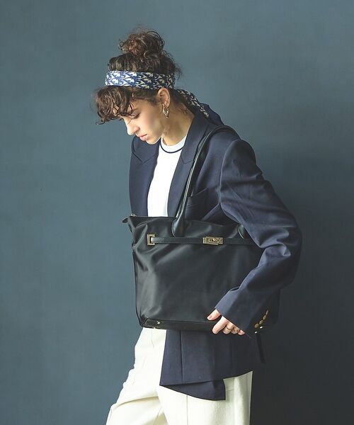LOWELL Things / ロウェルシングス ビジネスバッグ | 【追加分/再入荷/kariさんコラボ】多機能BELTEDナイロントート/A4/通 | 詳細19