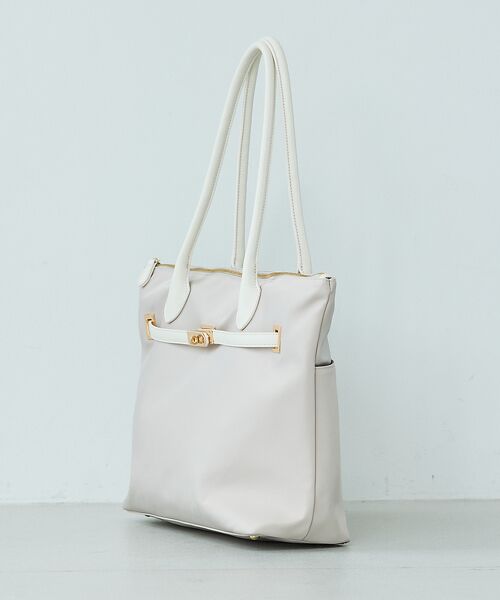 LOWELL Things / ロウェルシングス ビジネスバッグ | 【再入荷/kariさんコラボ】多機能BELTEDナイロントート/A4/通勤/16 | 詳細20