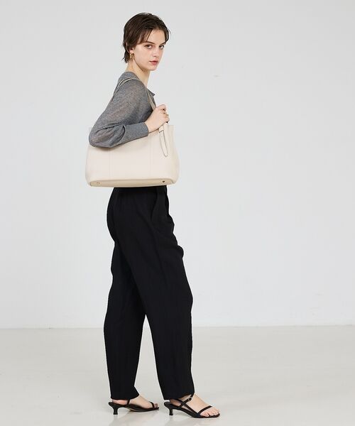 LOWELL Things / ロウェルシングス トートバッグ | Leciel/レザーA4トート【予約】 | 詳細11