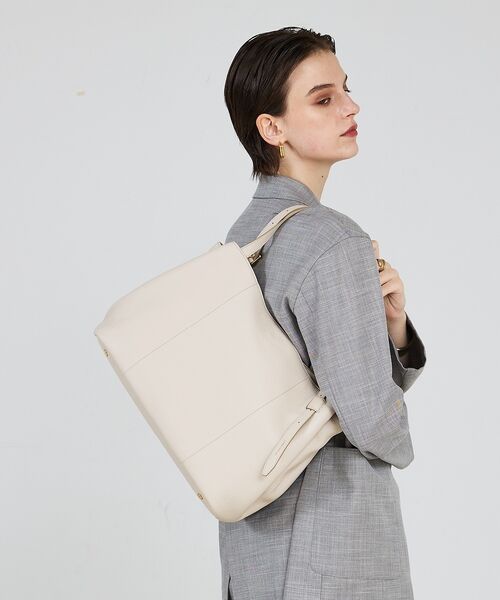 LOWELL Things / ロウェルシングス トートバッグ | Leciel/レザーA4トート【予約】 | 詳細12