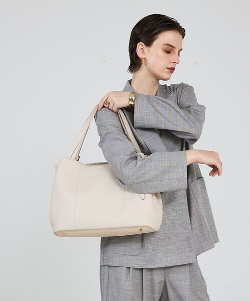 LOWELL Things / ロウェルシングス トートバッグ | Leciel/レザーA4トート【予約】 | 詳細13