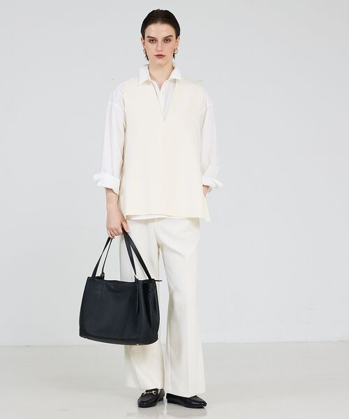 LOWELL Things / ロウェルシングス トートバッグ | Leciel/レザーA4トート【予約】 | 詳細4