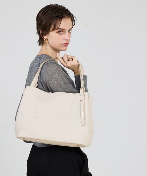 LOWELL Things / ロウェルシングス トートバッグ | Leciel/レザーA4トート【予約】 | 詳細9