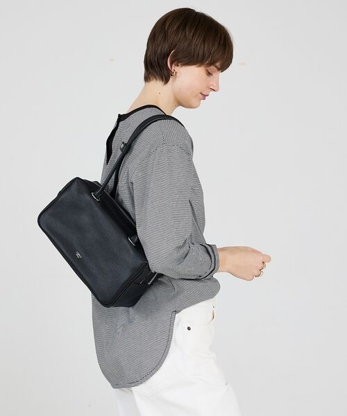 LOWELL Things / ロウェルシングス ボストンバッグ | Raffy/レザースクエアボストン | 詳細12