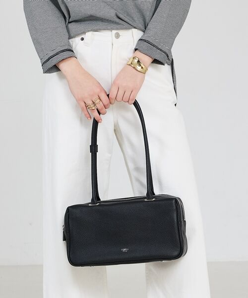 LOWELL Things / ロウェルシングス ボストンバッグ | Raffy/レザースクエアボストン | 詳細14