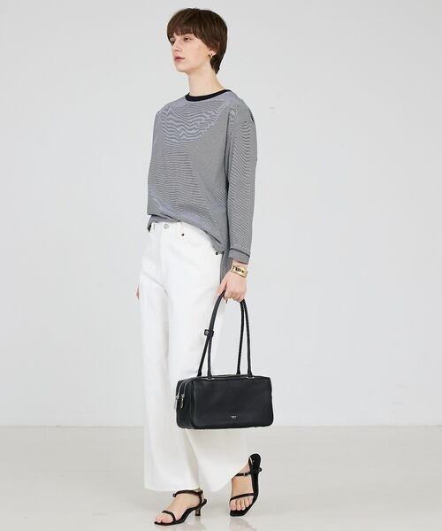 LOWELL Things / ロウェルシングス ボストンバッグ | Raffy/レザースクエアボストン | 詳細15