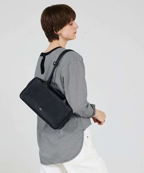 LOWELL Things / ロウェルシングス ボストンバッグ | Raffy/レザースクエアボストン | 詳細16