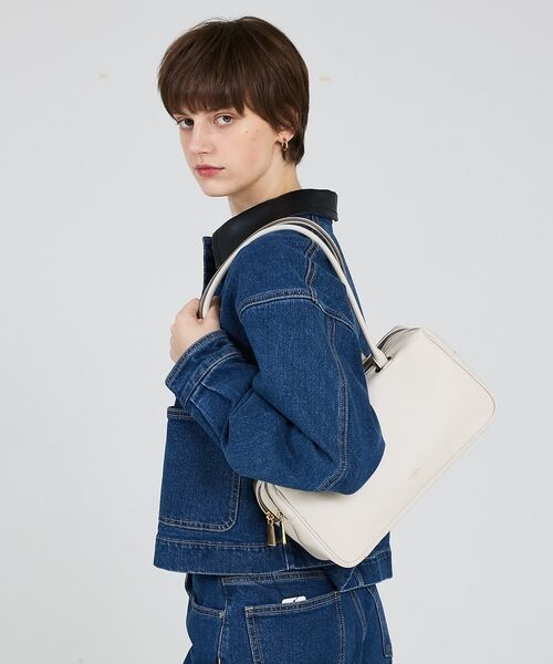 LOWELL Things / ロウェルシングス ボストンバッグ | Raffy/レザースクエアボストン | 詳細21