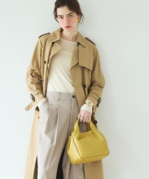 LOWELL Things / ロウェルシングス トートバッグ | Mellow/ソフトレザーオープントート/ミニ【予約】（イエロー）