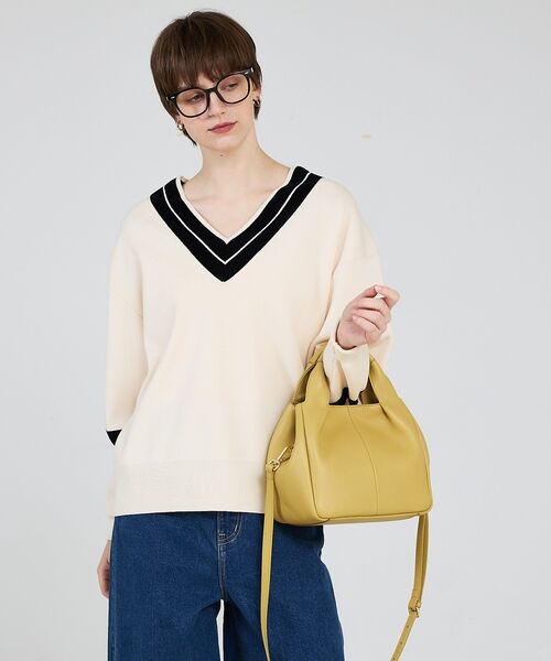 LOWELL Things / ロウェルシングス トートバッグ | Mellow/ソフトレザーオープントート/ミニ【予約】 | 詳細9