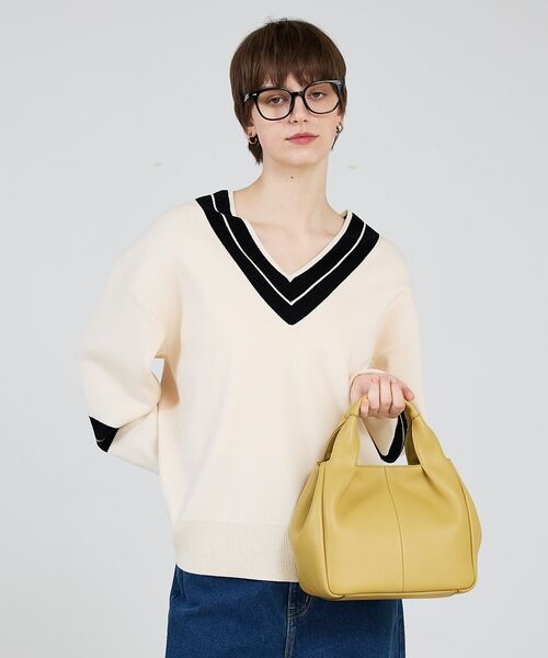 LOWELL Things / ロウェルシングス トートバッグ | Mellow/ソフトレザーオープントート/ミニ【予約】 | 詳細7