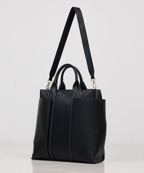 LOWELL Things / ロウェルシングス トートバッグ | Ordi/ダブルポケット2WAYトートL【予約】 | 詳細12