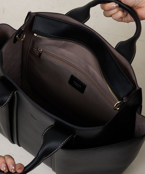 LOWELL Things / ロウェルシングス トートバッグ | Ordi/ダブルポケット2WAYトートL【予約】 | 詳細19