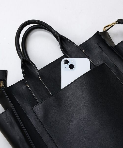 LOWELL Things / ロウェルシングス トートバッグ | Ordi/ダブルポケット2WAYトートL【予約】 | 詳細23