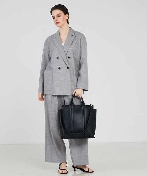 LOWELL Things / ロウェルシングス トートバッグ | Ordi/ダブルポケット2WAYトートL【予約】 | 詳細3