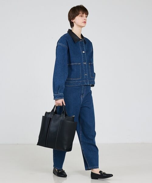 LOWELL Things / ロウェルシングス トートバッグ | Ordi/ダブルポケット2WAYトートL【予約】 | 詳細7