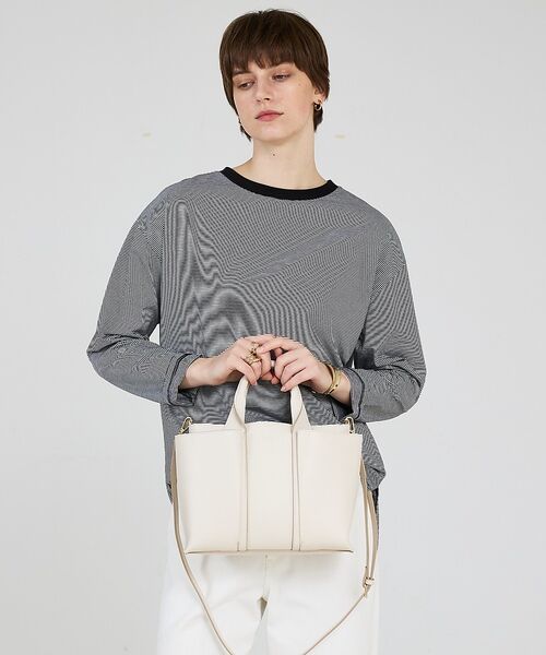 LOWELL Things / ロウェルシングス ショルダーバッグ | Ordi/ダブルポケット2WAYトート | 詳細10