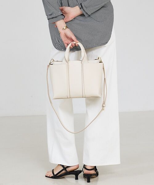 LOWELL Things / ロウェルシングス ショルダーバッグ | Ordi/ダブルポケット2WAYトート | 詳細11