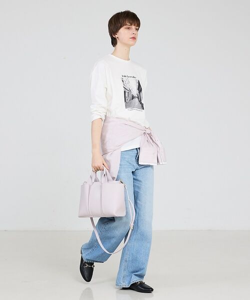 LOWELL Things / ロウェルシングス ショルダーバッグ | Ordi/ダブルポケット2WAYトート | 詳細14