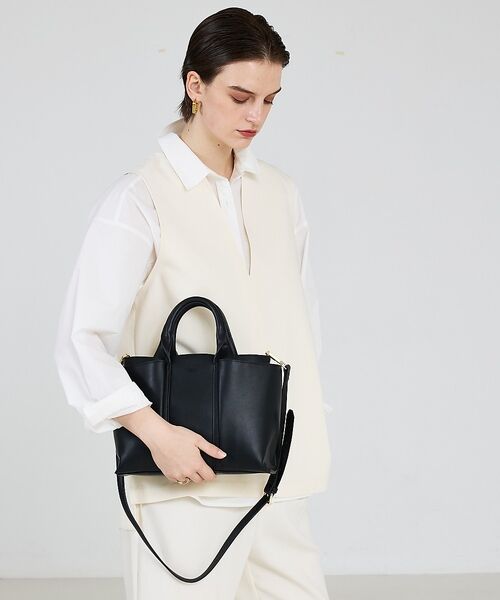 LOWELL Things / ロウェルシングス ショルダーバッグ | Ordi/ダブルポケット2WAYトート | 詳細2