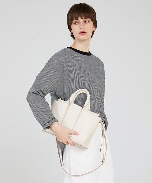 LOWELL Things / ロウェルシングス ショルダーバッグ | Ordi/ダブルポケット2WAYトート | 詳細8