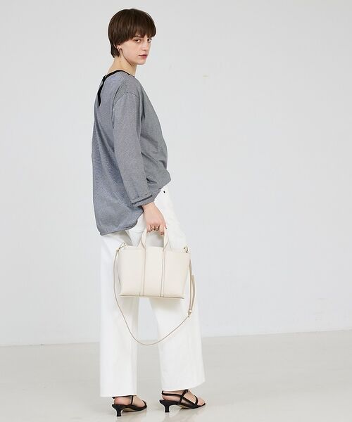 LOWELL Things / ロウェルシングス ショルダーバッグ | Ordi/ダブルポケット2WAYトート | 詳細9