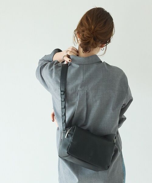 LOWELL Things / ロウェルシングス ショルダーバッグ | Frec/Wファスナースクエアショルダー | 詳細2