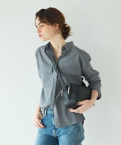 LOWELL Things / ロウェルシングス ショルダーバッグ | Frec/Wファスナースクエアショルダー | 詳細3