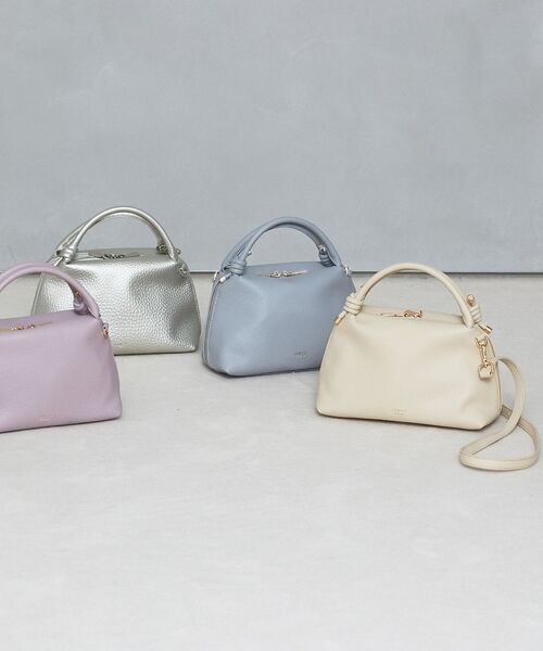 LOWELL Things / ロウェルシングス ショルダーバッグ | Muget/ダブルハンドルミニショルダーBAG | 詳細1