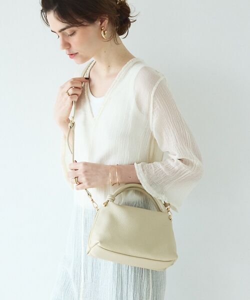 LOWELL Things / ロウェルシングス ショルダーバッグ | Muget/ダブルハンドルミニショルダーBAG | 詳細4