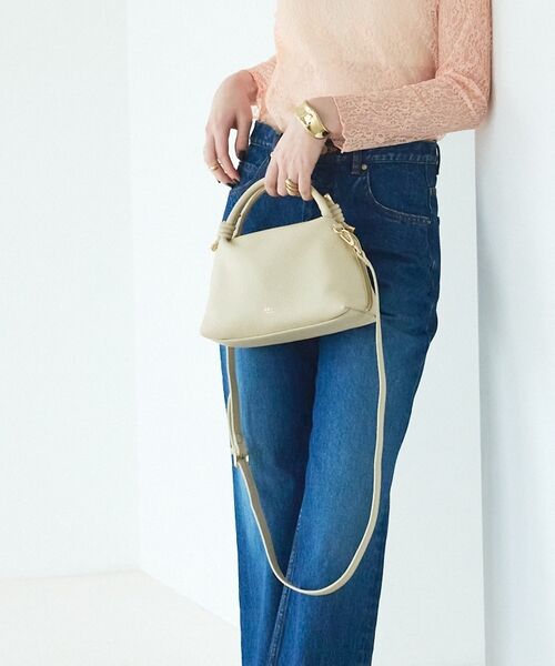 LOWELL Things / ロウェルシングス ショルダーバッグ | Muget/ダブルハンドルミニショルダーBAG | 詳細7