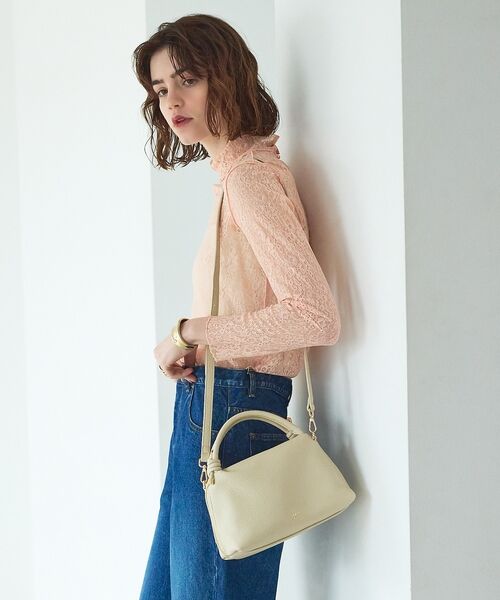 LOWELL Things / ロウェルシングス ショルダーバッグ | Muget/ダブルハンドルミニショルダーBAG | 詳細9