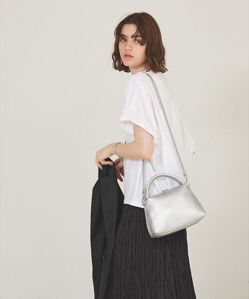 LOWELL Things / ロウェルシングス ショルダーバッグ | 【再入荷/新色追加】Muget/ダブルハンドルミニショルダーBAG【予約】 | 詳細4