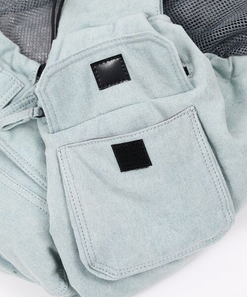 LOWELL Things / ロウェルシングス ペットグッズ | MATIE/ ペットキャリースリングバッグ/デニム【Direction by 有 | 詳細14