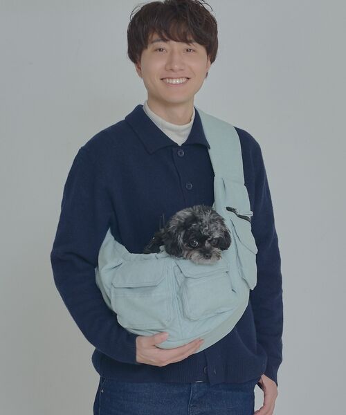 LOWELL Things / ロウェルシングス ペットグッズ | MATIE/ ペットキャリースリングバッグ/デニム【Direction by 有 | 詳細28