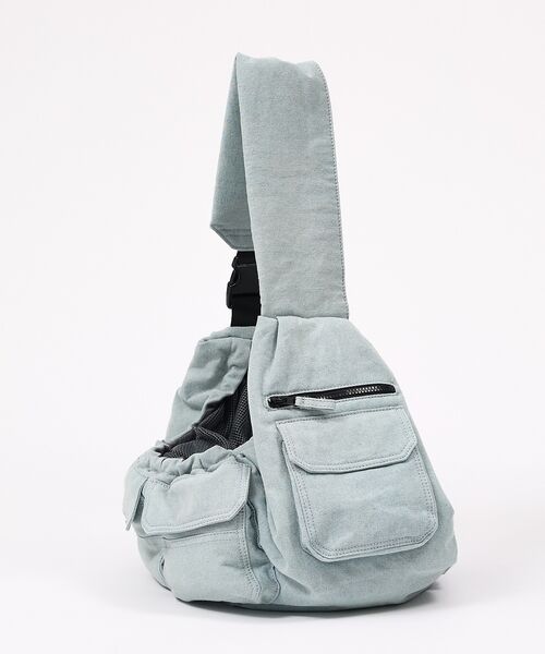 LOWELL Things / ロウェルシングス ペットグッズ | MATIE/ ペットキャリースリングバッグ/デニム【Direction by 有 | 詳細6