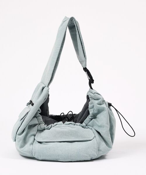 LOWELL Things / ロウェルシングス ペットグッズ | MATIE/ ペットキャリースリングバッグ/デニム【Direction by 有 | 詳細8