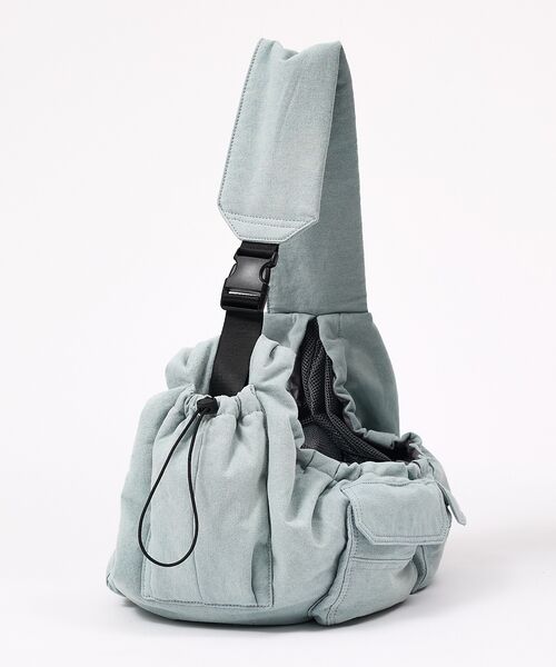 LOWELL Things / ロウェルシングス ペットグッズ | MATIE/ ペットキャリースリングバッグ/デニム【Direction by 有 | 詳細9