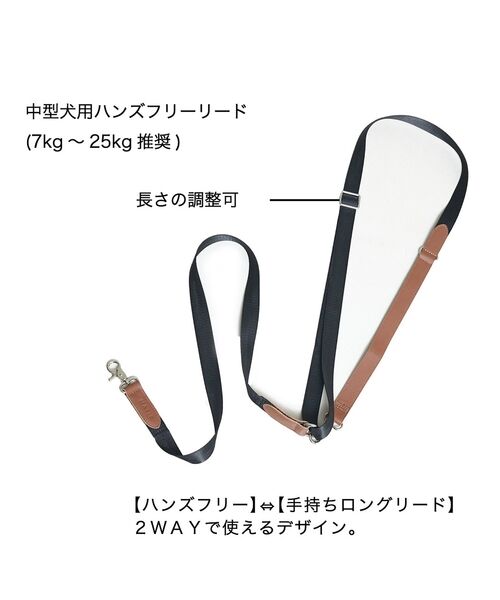 LOWELL Things / ロウェルシングス ペットグッズ | MATIE/中型犬/ロング/ハンズフリーリード【Direction by 有末 | 詳細6