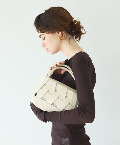 LOWELL Things / ロウェルシングス かごバック | Latti/レザー2WAYミニショルダーバッグ【予約】 | 詳細7