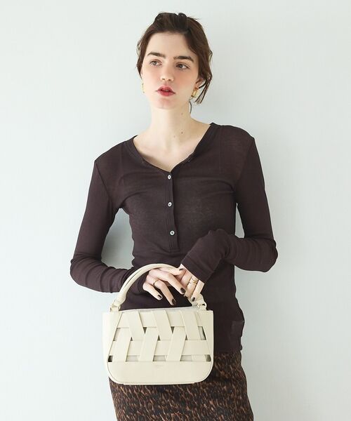 LOWELL Things / ロウェルシングス かごバック | Latti/レザー2WAYミニショルダーバッグ【予約】 | 詳細8