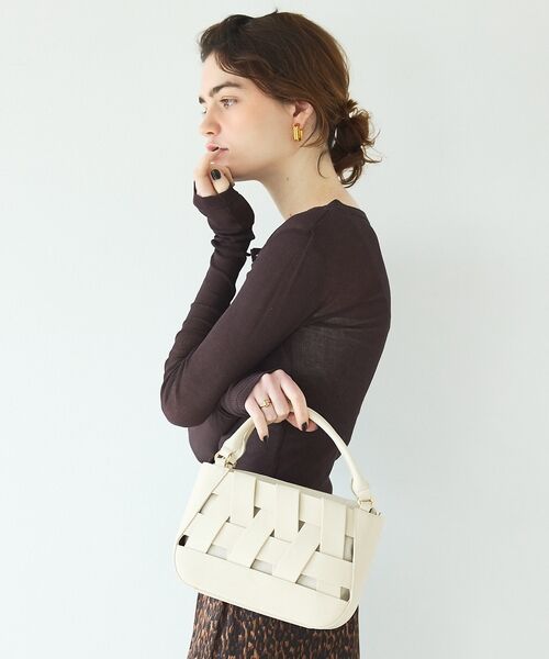 LOWELL Things / ロウェルシングス かごバック | Latti/レザー2WAYミニショルダーバッグ【予約】 | 詳細9