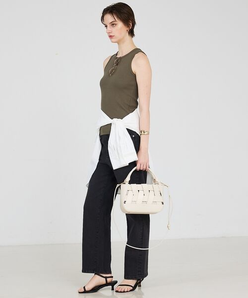 LOWELL Things / ロウェルシングス かごバック | Latti/レザー2WAYミニショルダーバッグ【予約】 | 詳細13