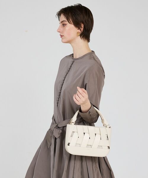 LOWELL Things / ロウェルシングス かごバック | Latti/レザー2WAYミニショルダーバッグ【予約】 | 詳細14