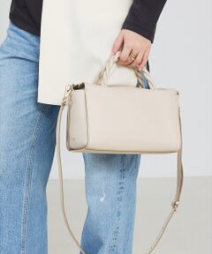 LOWELL Things / ロウェルシングス ショルダーバッグ | TwisB/ツイストハンドルレザーバッグ【予約】