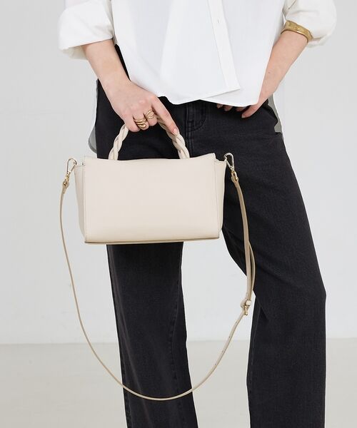 LOWELL Things / ロウェルシングス ショルダーバッグ | TwisB/ツイストハンドルレザーバッグ【予約】 | 詳細5