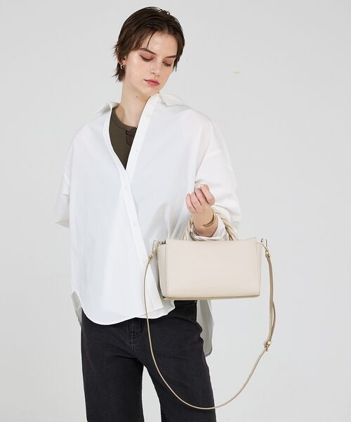 LOWELL Things / ロウェルシングス ショルダーバッグ | TwisB/ツイストハンドルレザーバッグ【予約】 | 詳細7