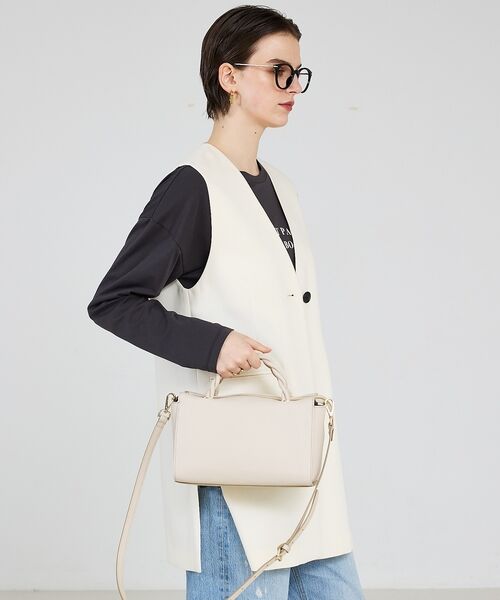 LOWELL Things / ロウェルシングス ショルダーバッグ | TwisB/ツイストハンドルレザーバッグ【予約】 | 詳細8